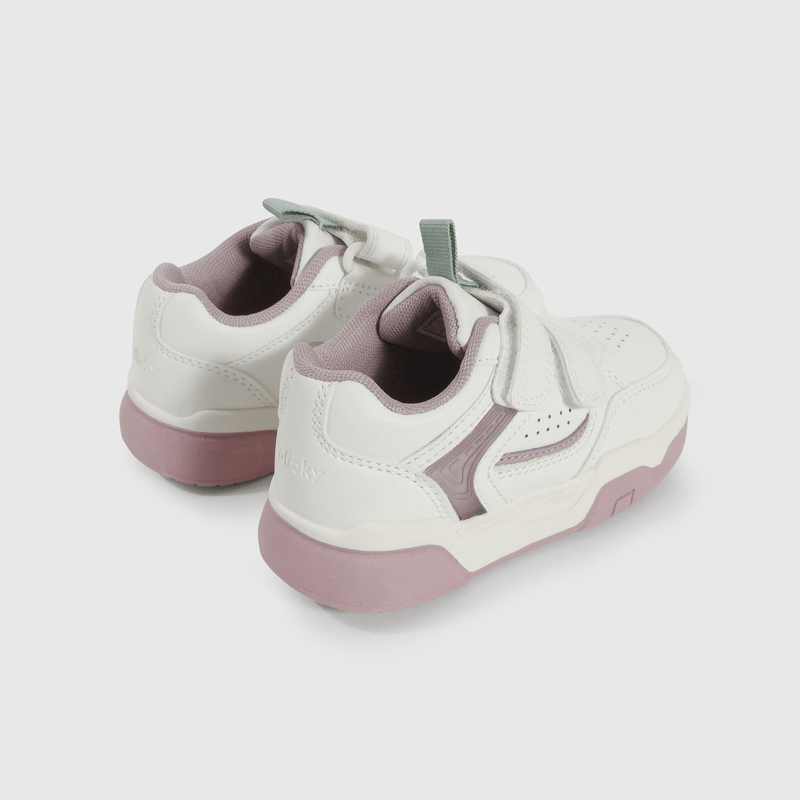 Zapatilla Blanca con Luces de Niña