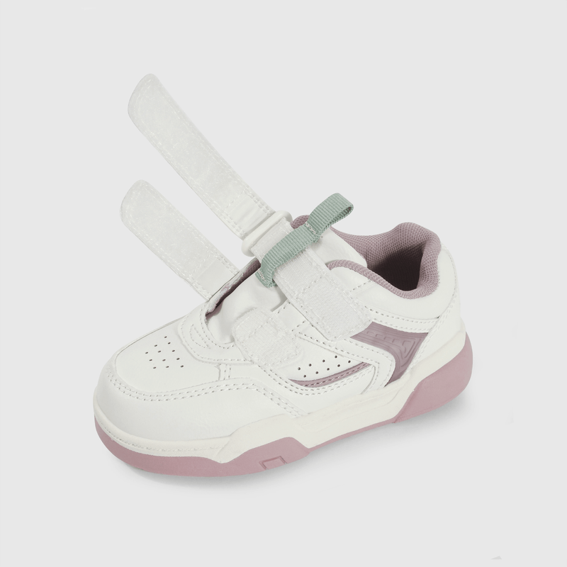 Zapatilla Blanca con Luces de Niña