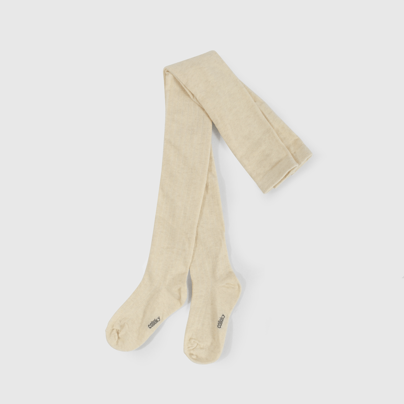 Panty beige para niña, suave y cómodo