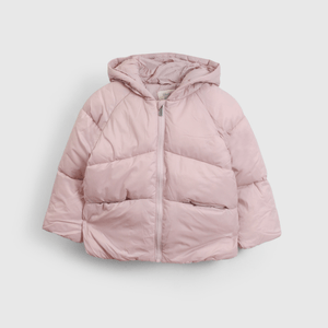 Abrigo morado para niña, abriga con amor y estilo