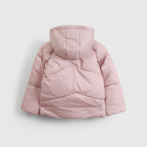 Abrigo morado para niña, abriga con amor y estilo