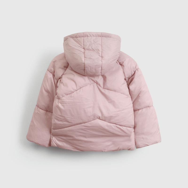 Abrigo morado para niña, abriga con amor y estilo
