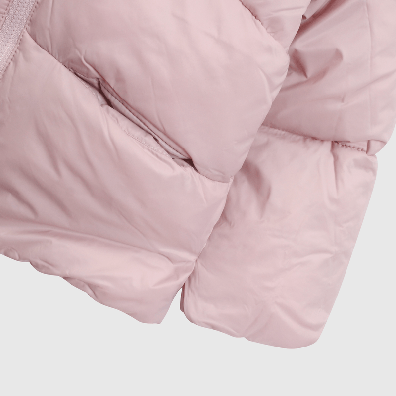 Abrigo morado para niña, abriga con amor y estilo