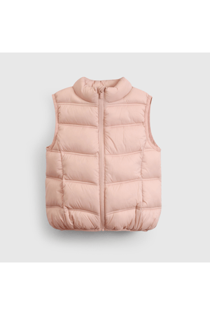 Parka Sin Mangas Rosada