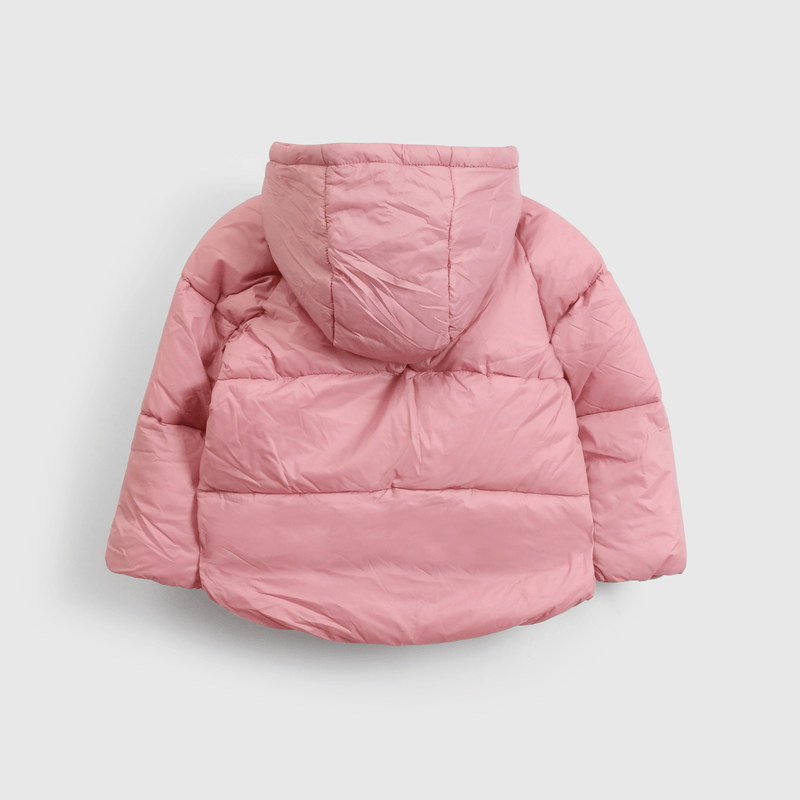 Abrigo rosado para niña, abriga con amor y estilo