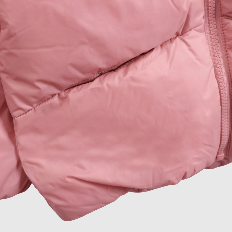 Abrigo rosado para niña, abriga con amor y estilo