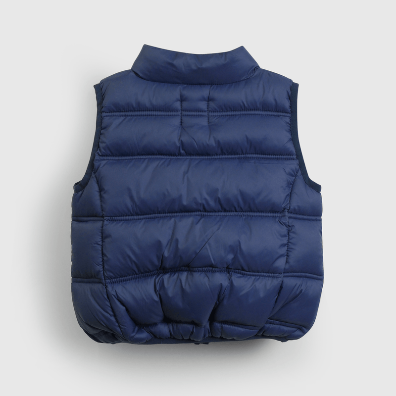 Chaleco azul para niños, abrigo cómodo y cálido
