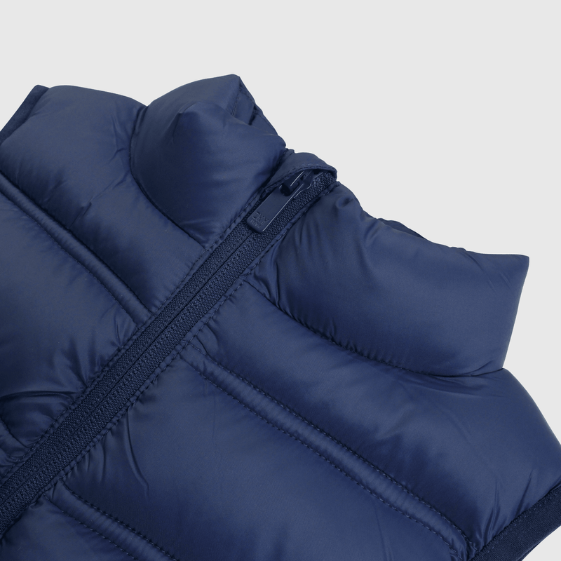 Chaleco azul para niños, abrigo cómodo y cálido