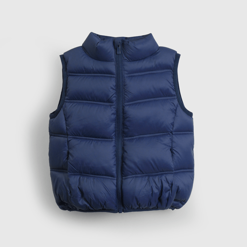 Parka Sin Mangas Azul
