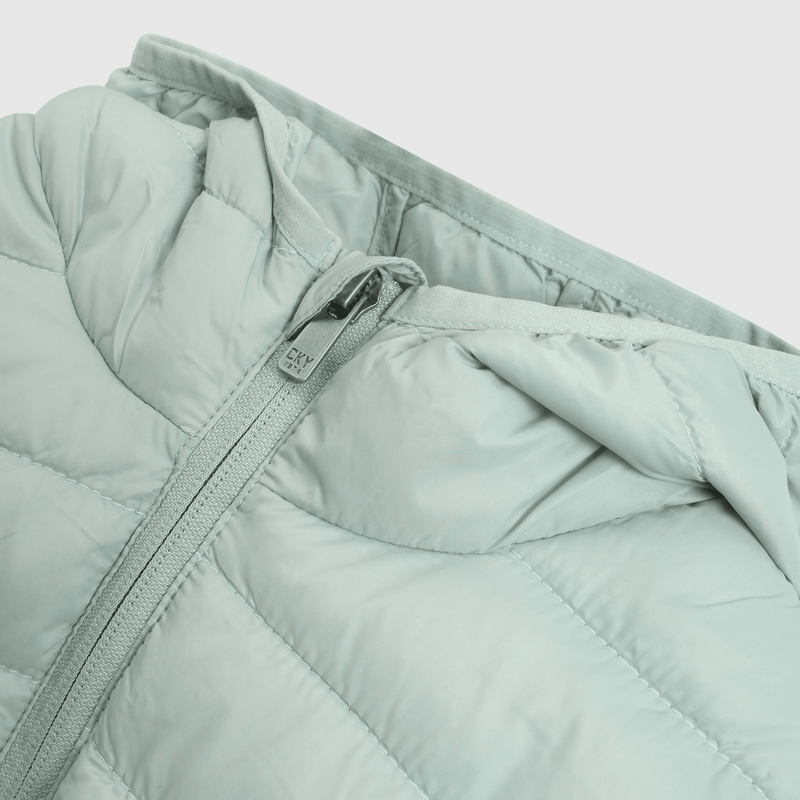 Chaqueta acolchada verde para niños, estilo y calidez