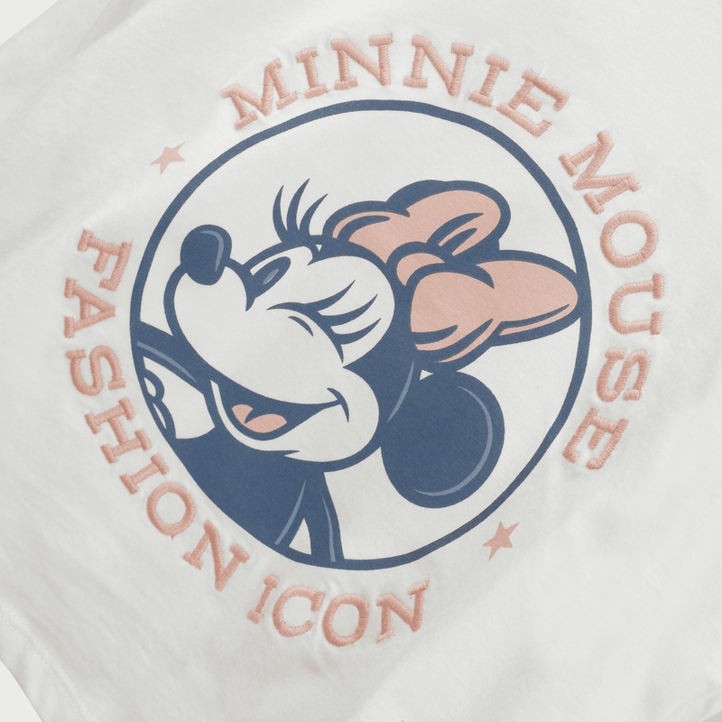 Polera Blanca Minnie