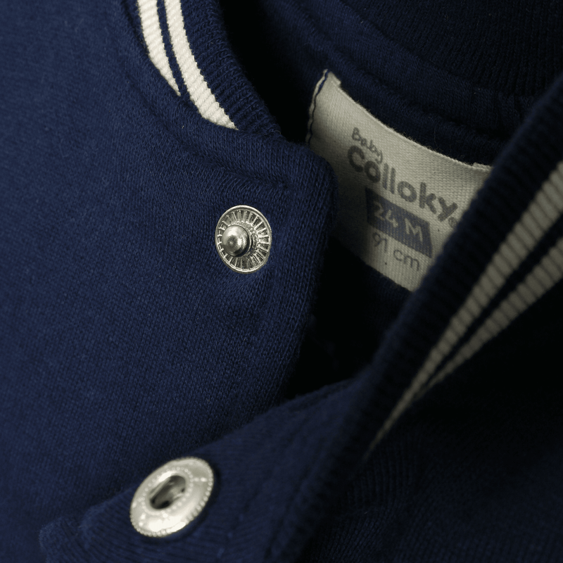Polerón azul para niños, estilo y comodidad