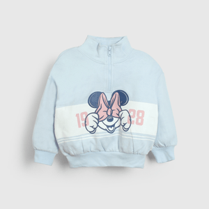 Polerón azul Minnie para niñas, comodidad y estilo