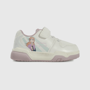 Zapatilla blanca Frozen para niños caminantes
