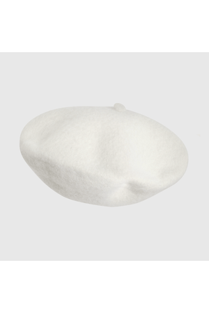 Boina de Paño Blanca
