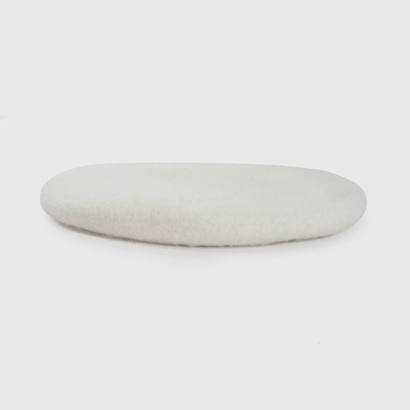 Boina blanca para niños, estilo y comodidad
