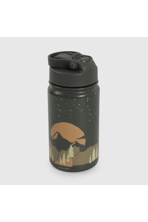 Botella Insulada Paisaje Negra