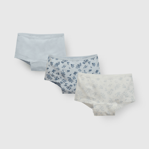 Calzones celestes para niñas, pack de 3, comodidad y estilo
