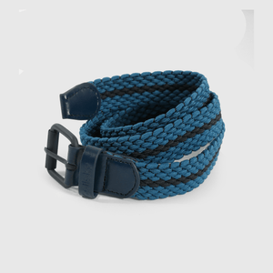 Cinturón azul para niños, estilo y comodidad