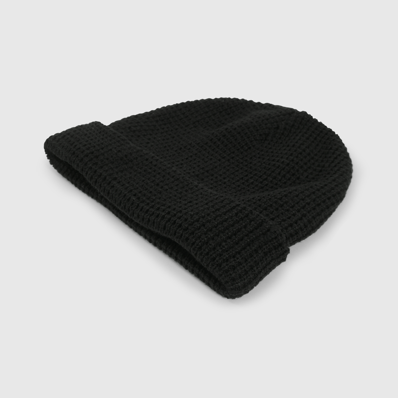 Gorro negro para niños, abrigo y estilo