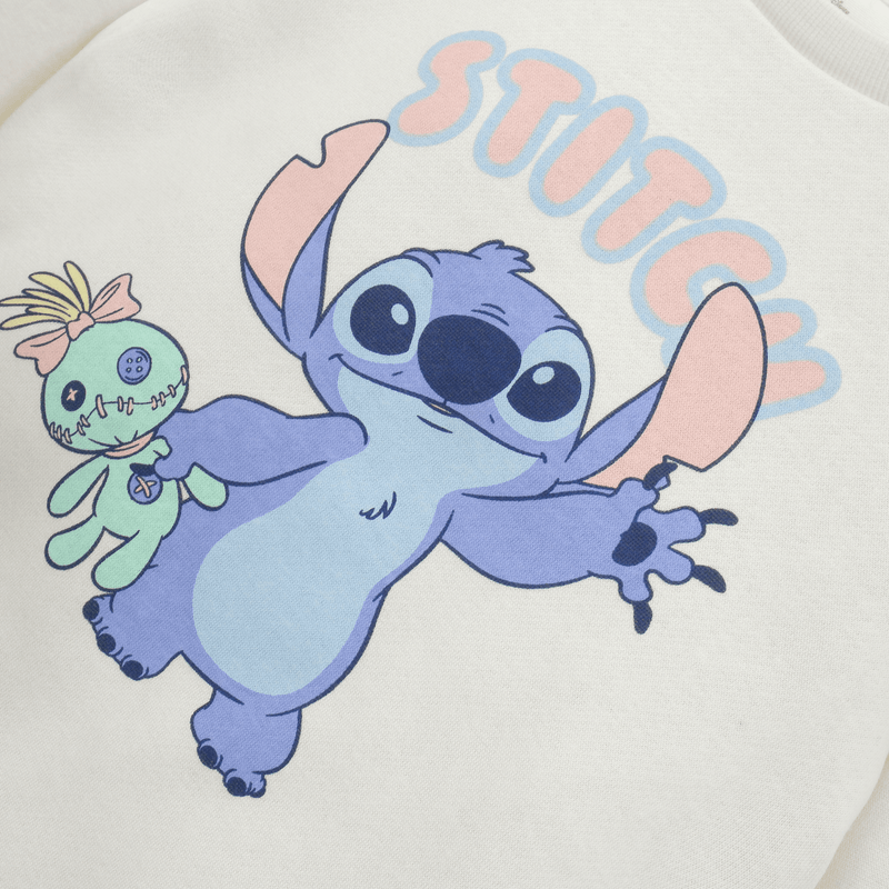 Pijama celeste con Stitch para niños cómodos y felices