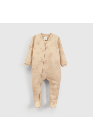 Pijama de Franela Dumbo Beige