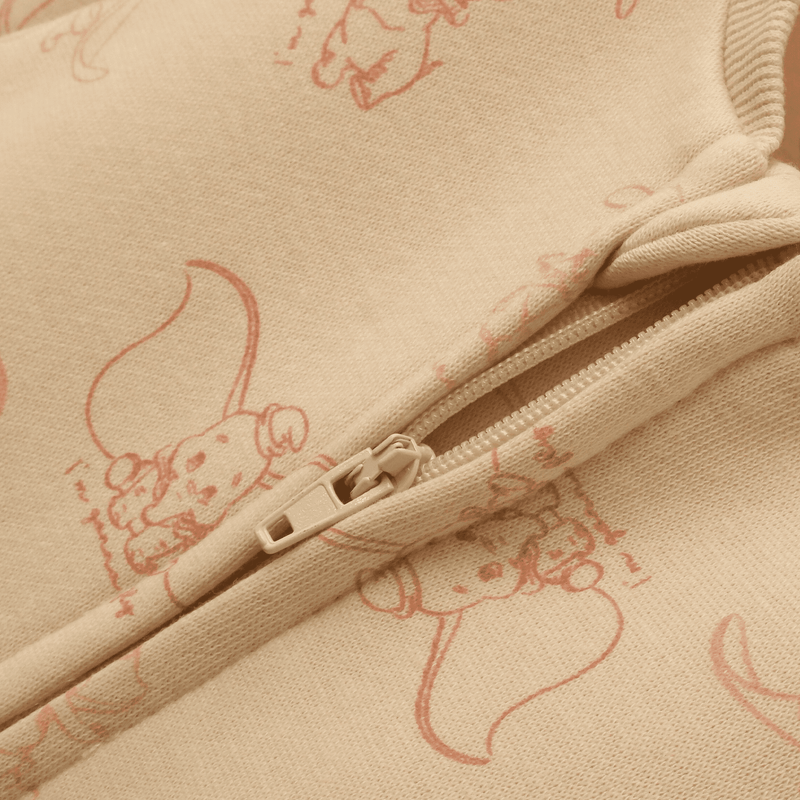 Pijama de Franela Dumbo Beige