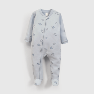 Pijama celeste con estrellas para guaguas de Colloky
