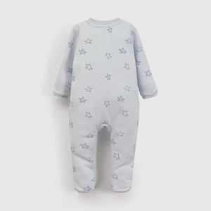 Pijama celeste con estrellas para guaguas de Colloky