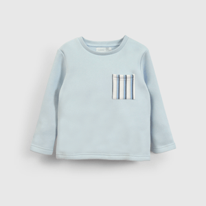Pijama celeste para niños, suave y cómodo