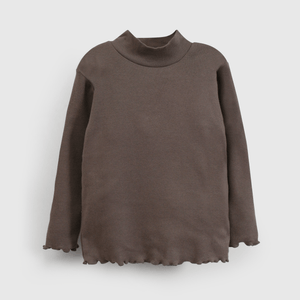 Polera gris para niños, estilo y comodidad