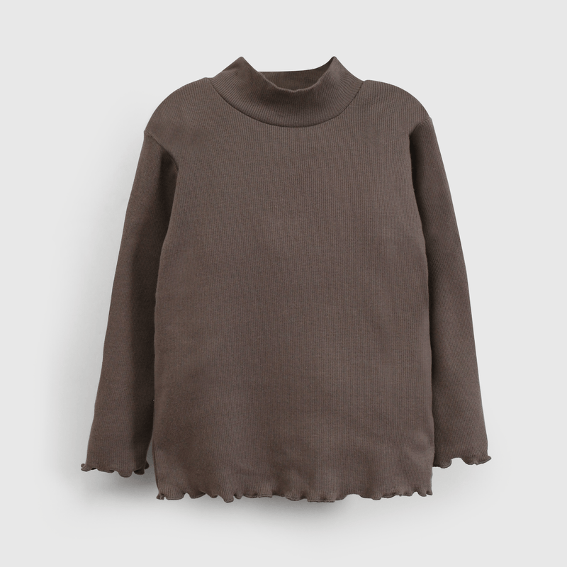 Polera gris para niños, estilo y comodidad