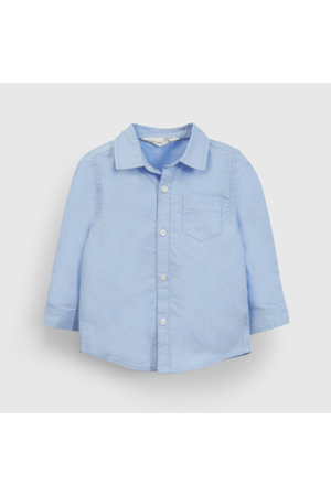 Camisa Oxford Celeste