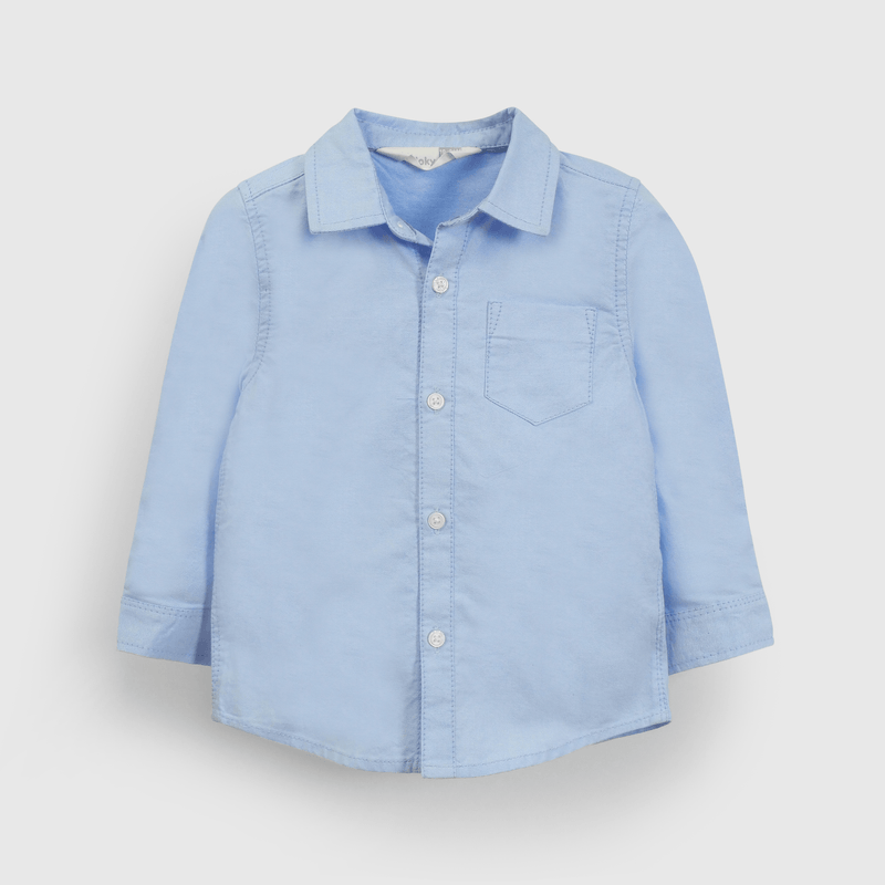 Camisa celeste para niños, estilo y comodidad