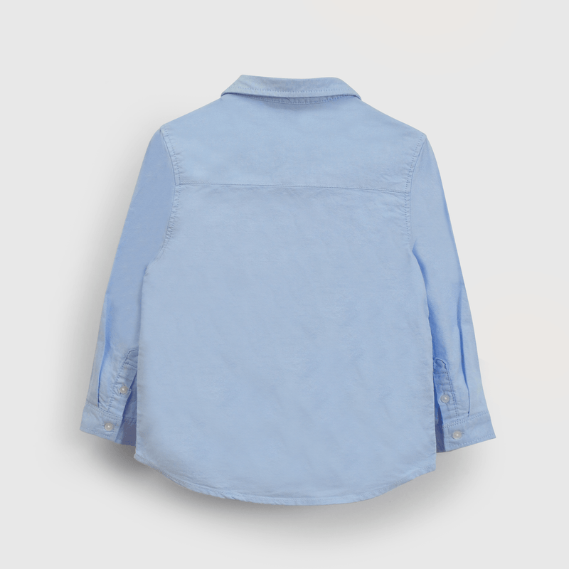 Camisa celeste para niños, estilo fresco y cómodo