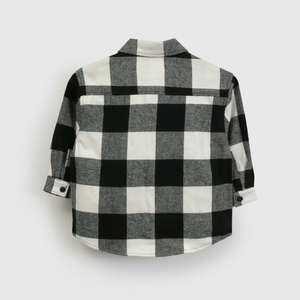 Sobre camisa Negra Cuadros