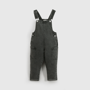 Mono de Jeans gris para niños con estilo y comodidad