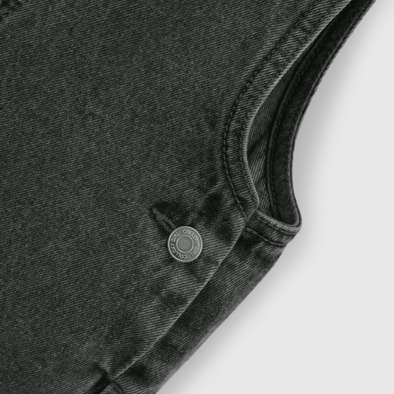Mono de Jeans gris para niños con estilo y comodidad