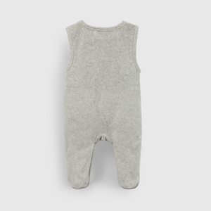 Mono gris Mickey para guaguas, suave y cómodo