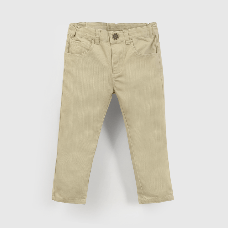 Pantalón beige para niños, comodidad y estilo