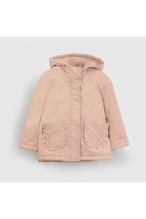 Parka Forrada Rosada