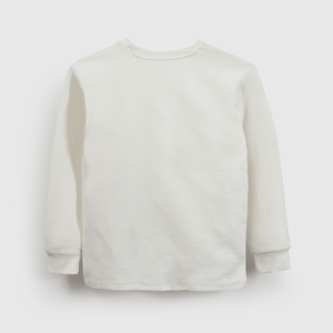 Polera Textura Blanca