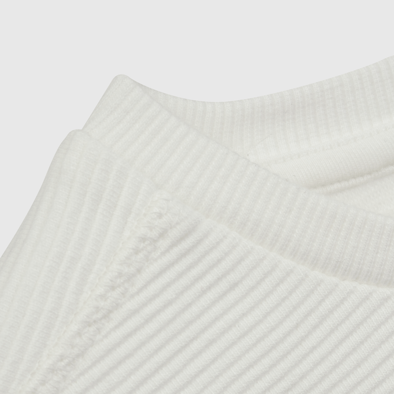 Polera Textura Blanca