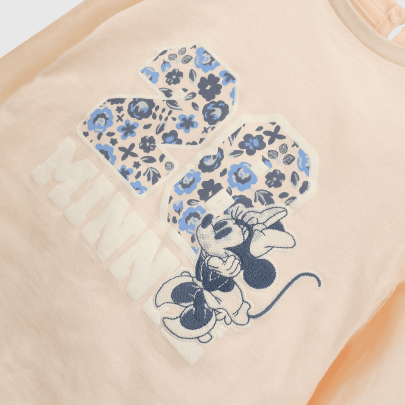 Polera Minnie rosada para niñas, estilo encantador