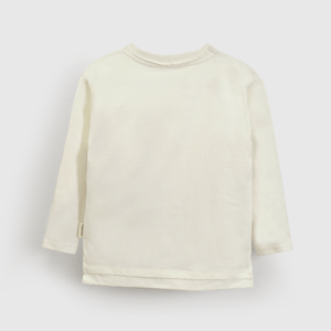 Polera Mickey blanca para niños, comodidad y estilo
