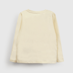 Polera amarilla con tigre, ideal para niños