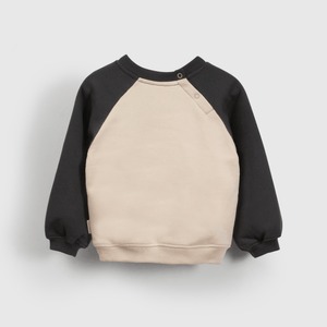 Polerón Mickey beige para niños, estilo y comodidad