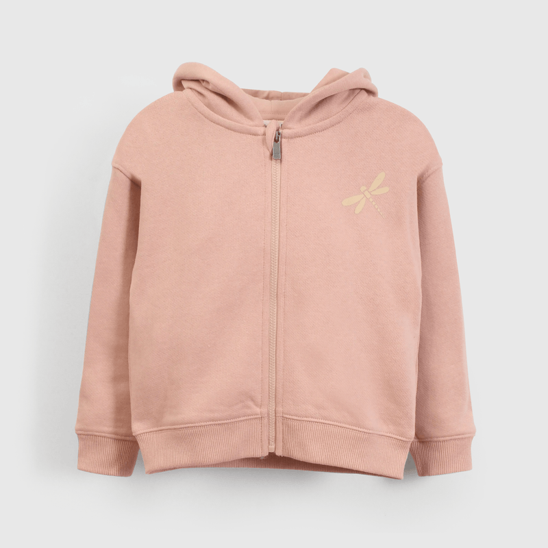 Polerón rosado suave para niñas, comodidad y estilo