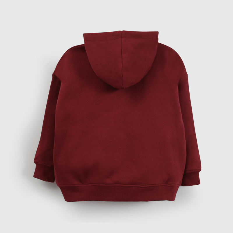 Polerón rojo para niños, estilo y calidez