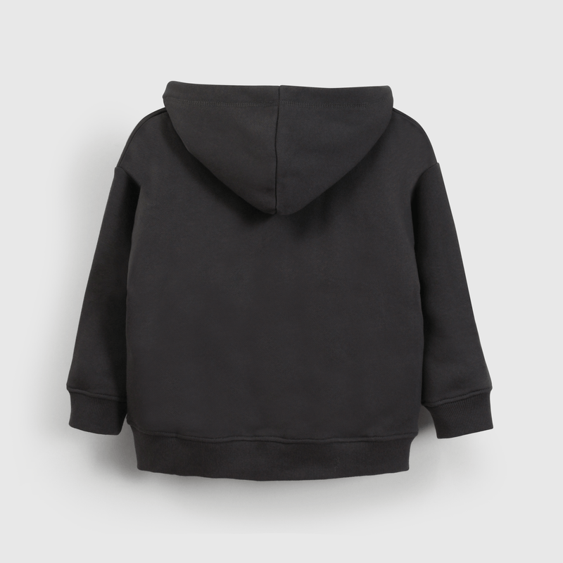 Polerón reversible Spiderman negro para niños